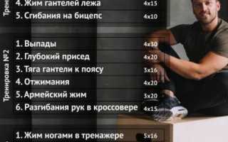 Тренировки для похудения