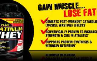 100% Pure Platinum Whey от SAN