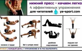 Программа тренировок на пресс в домашних условиях
