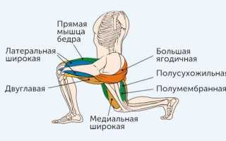 Боковые выпады с гантелями